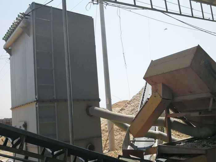 玉米脱粒除尘器